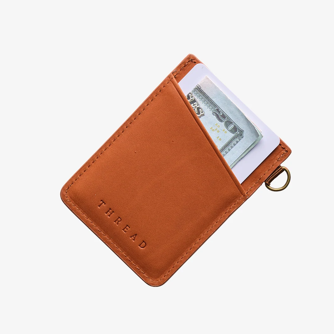 Amelia - Vertical Leather Wallet - Image 2