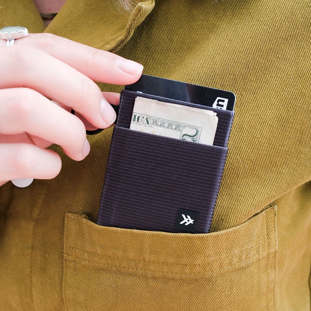 Black - Elastic Wallet - Image 3