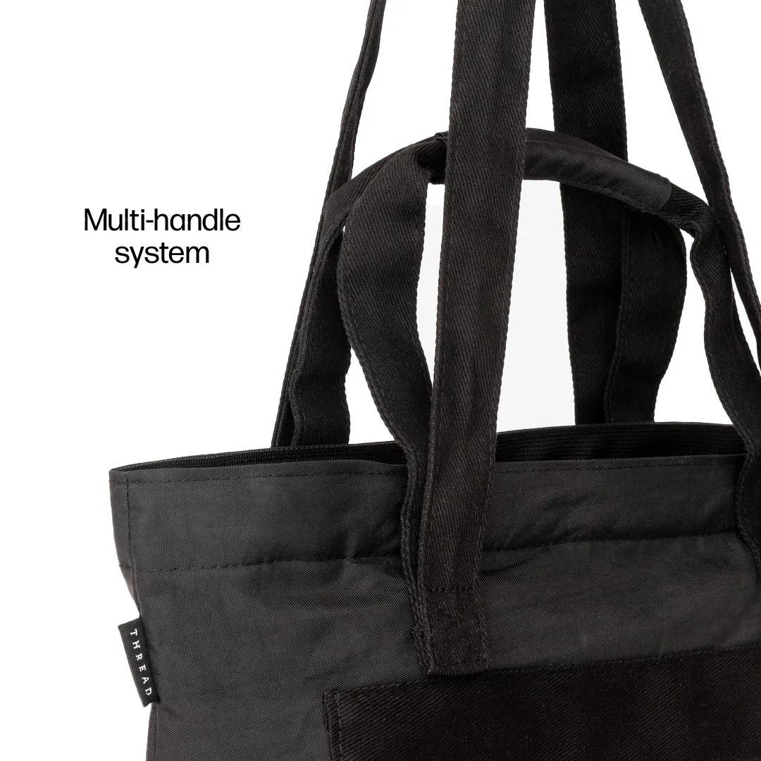 Black - Utility Tote Bag - Image 7