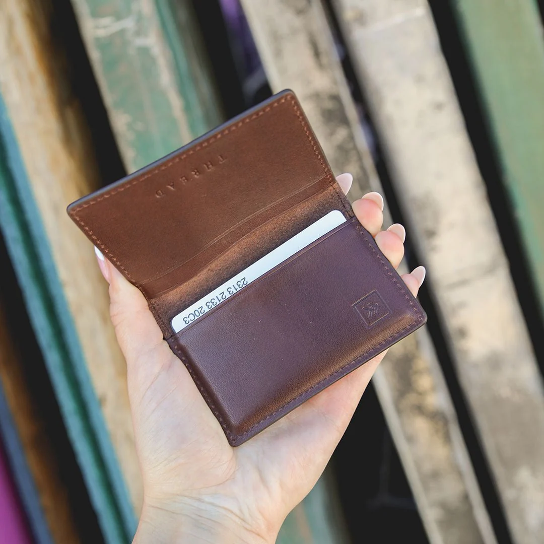 Chocolate - Leather Bifold Wallet - Image 5