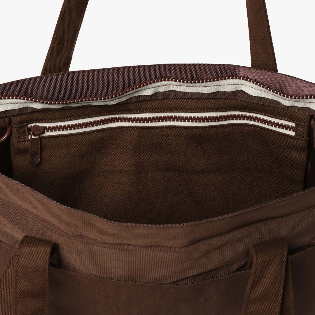 Chocolate Quilted - Utility Tote Bag - Image 3