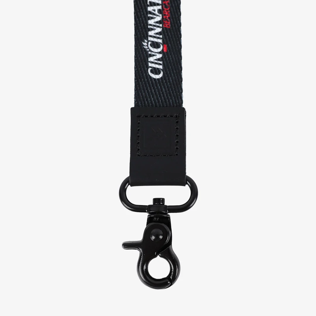 Cincinnati Black Stripes - Neck Lanyard - Image 2