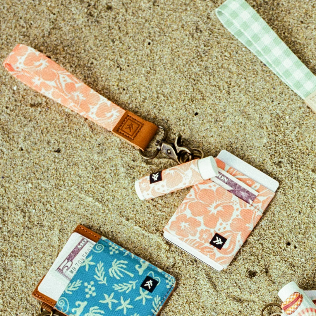 Coral Crush - Wristlet Keychain - Image 3