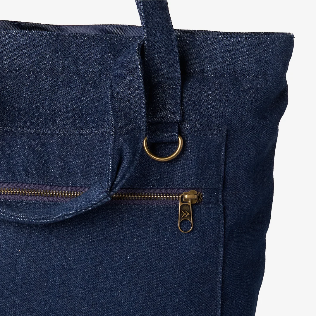 Denim - Utility Tote Bag - Image 3