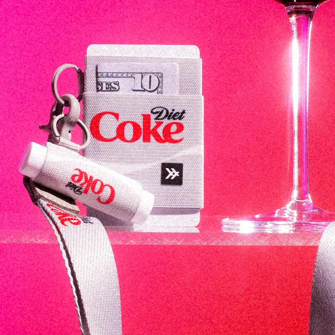 Diet Coke Logo - Chapstick Holder Keychain - Image 3