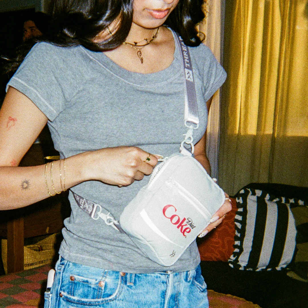 Diet Coke Logo Crossbody Bag - Image 4