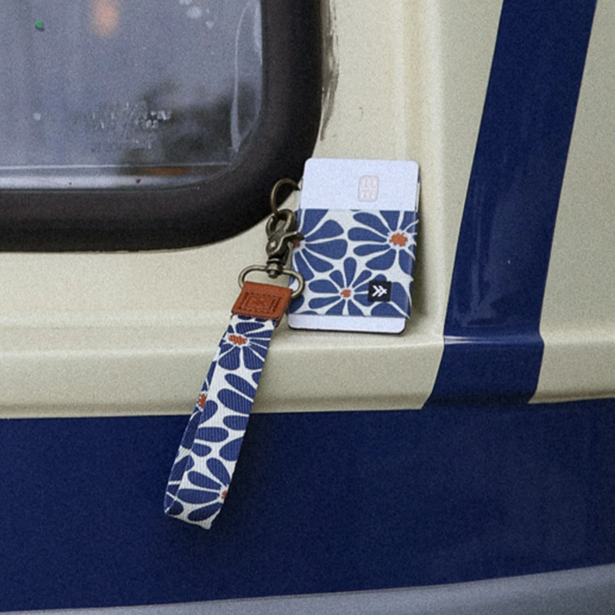Emmeline Navy - Wristlet Keychain - Image 3