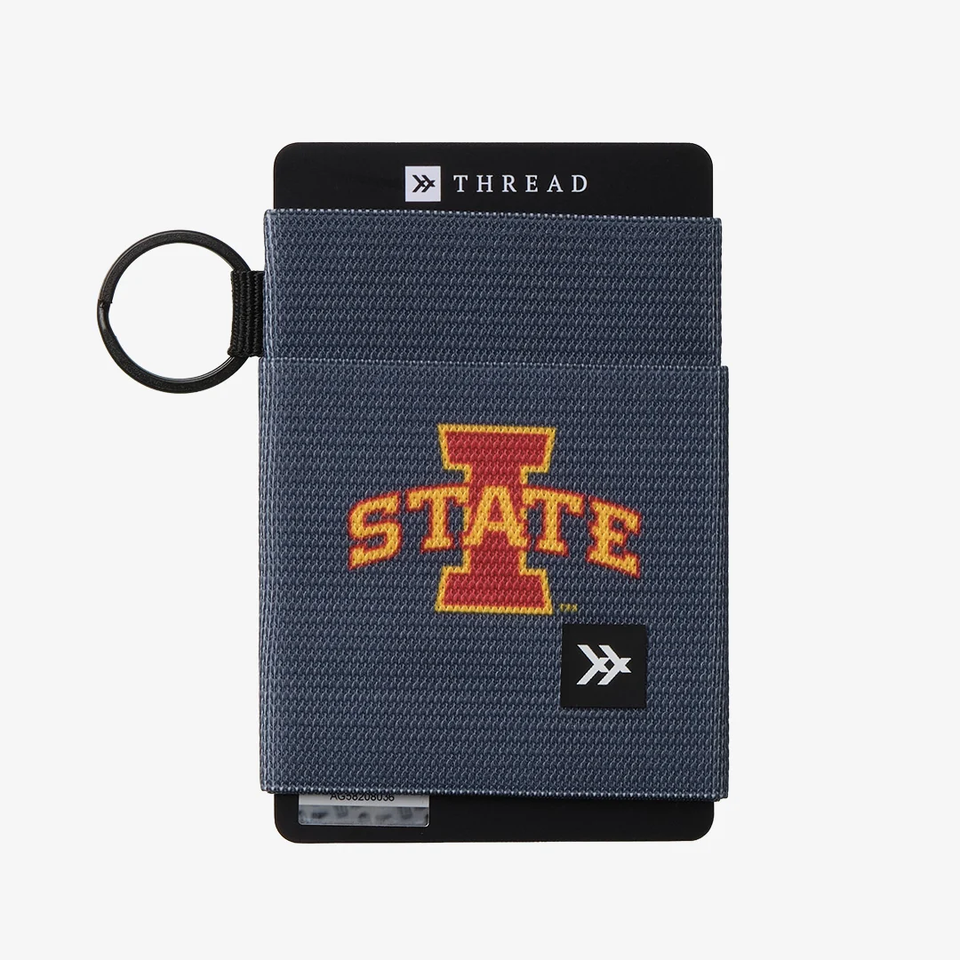 Iowa Gray - Elastic Wallet
