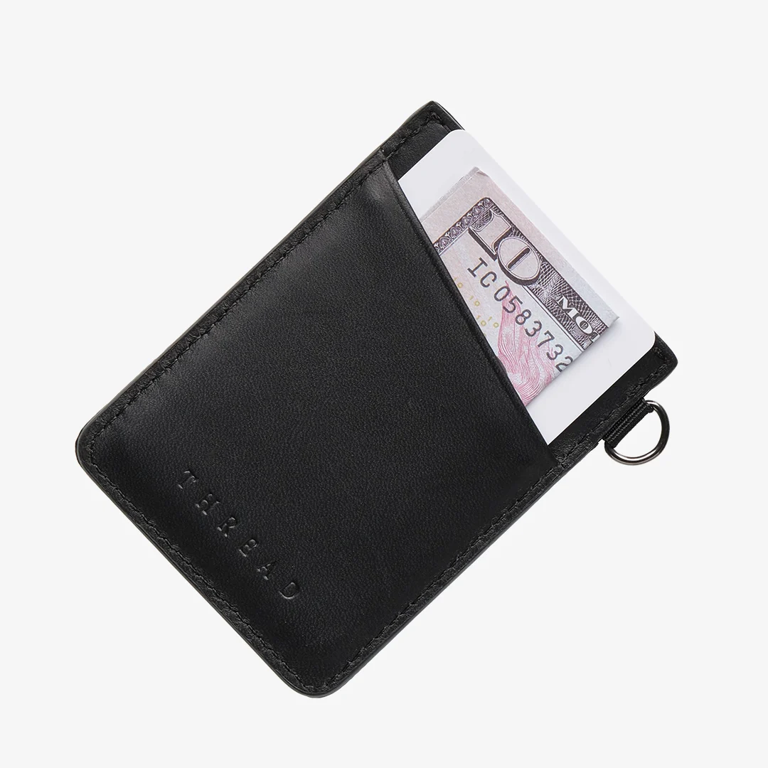 Kansas Stripe - Vertical Leather Wallet - Image 2