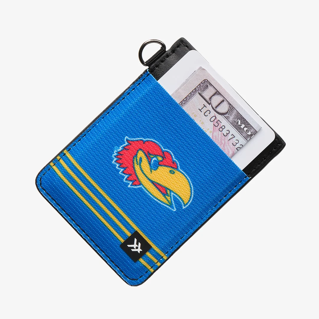 Kansas Stripe - Vertical Leather Wallet - Image 3