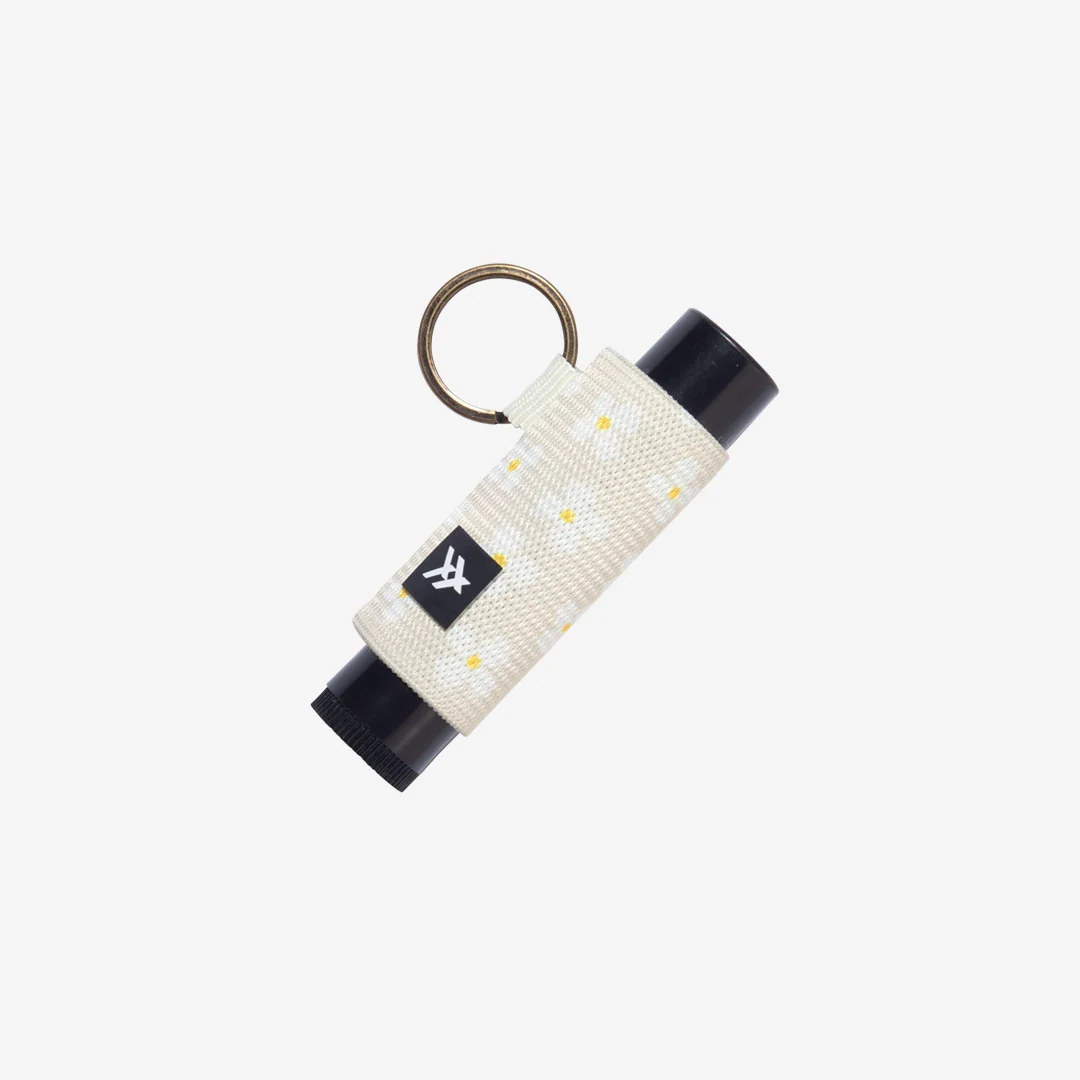 Luna Beige - Chapstick Holder Keychain