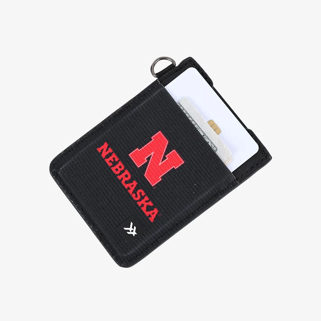Nebraska Black - Vertical Leather Wallet - Image 3