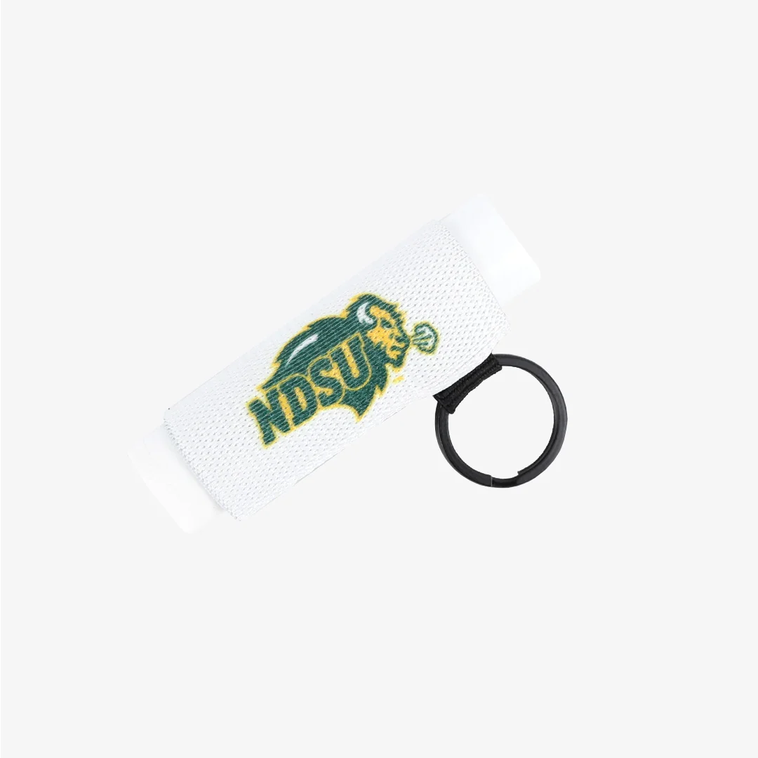 North Dakota NDSU - Chapstick Holder Keychain