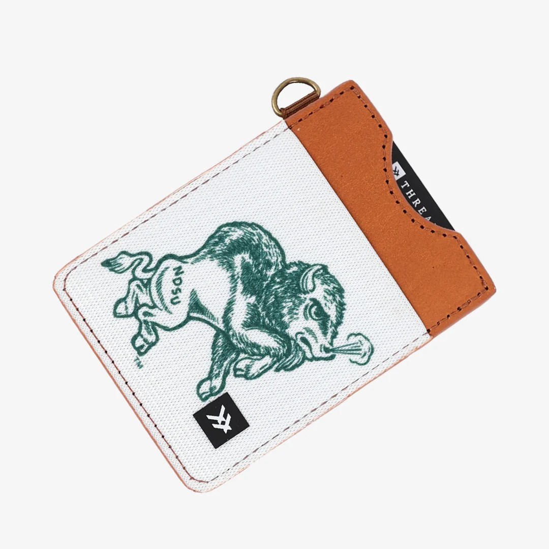 North Dakota Old Snorty - Vertical Leather Wallet - Image 3
