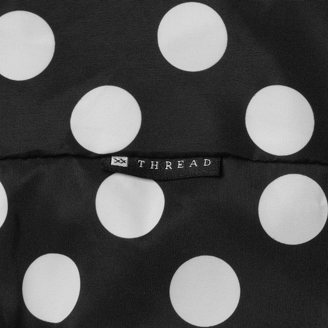 Polka Dot - Small Slouchy Shoulder Bag - Image 5