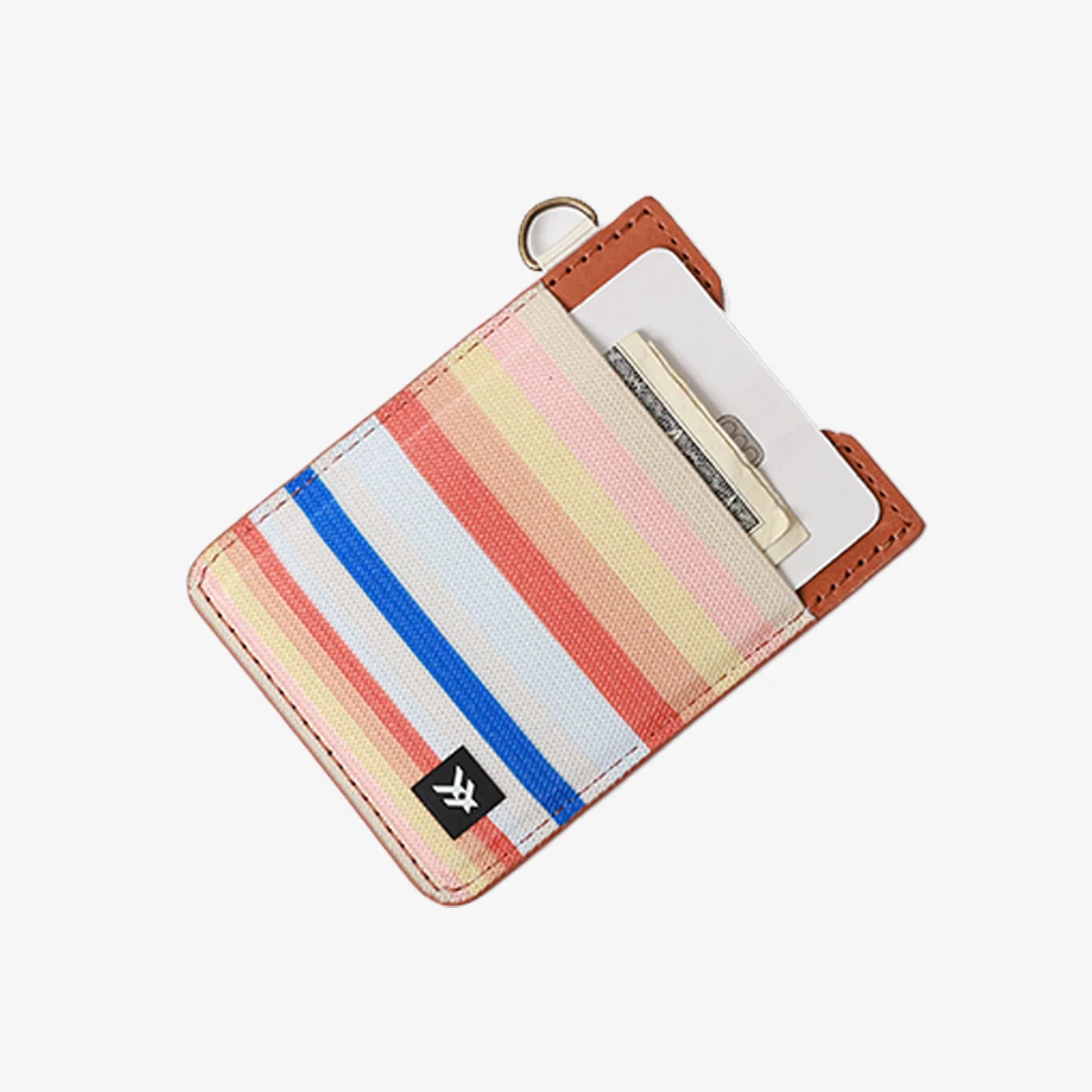 Renae Peach - Vertical Leather Wallet - Image 3