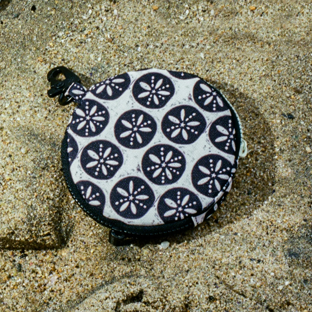 Sand Dollar Black - Sidekick Coin Purse - Image 4