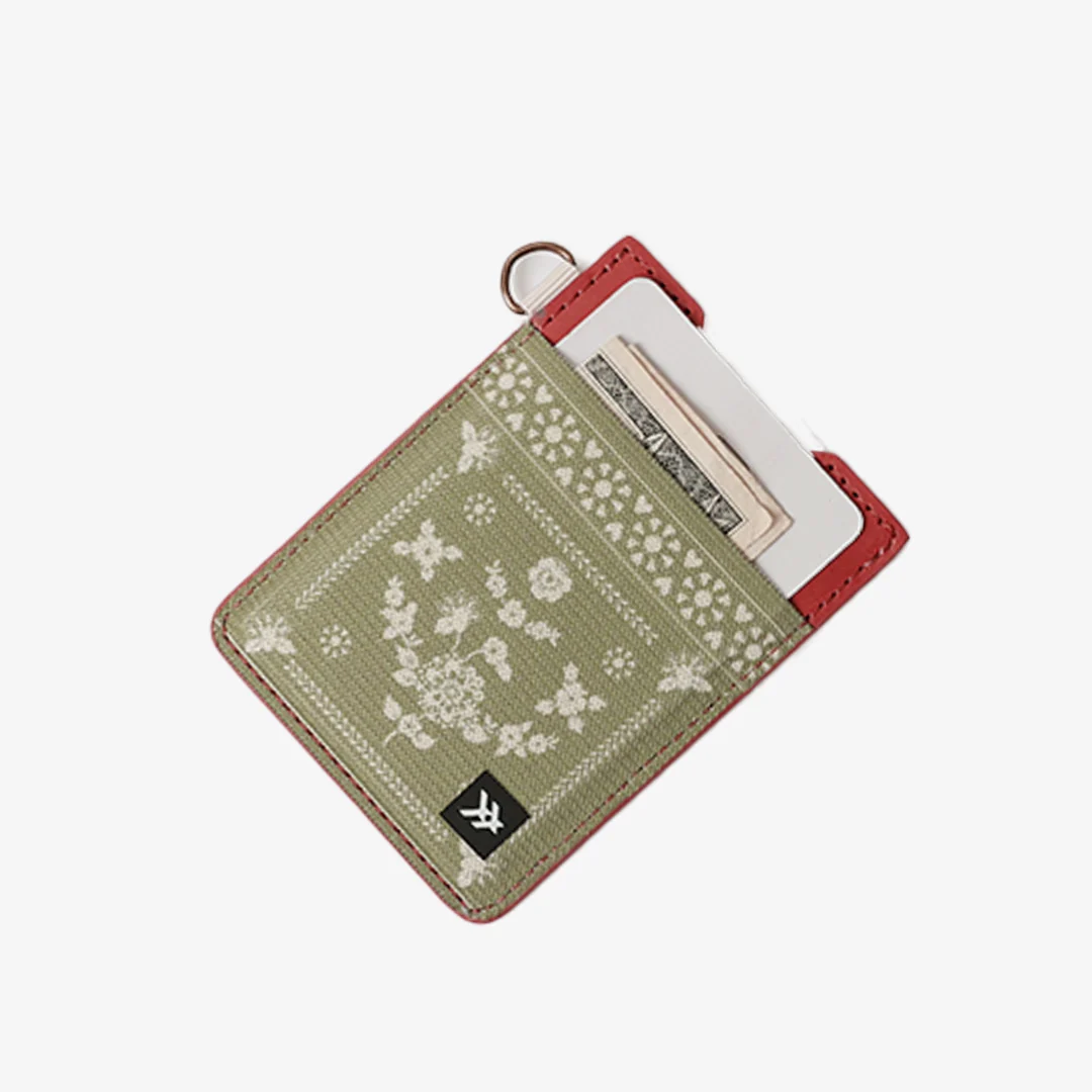 Sawyer Olive - Vertical Leather Wallet - Image 3