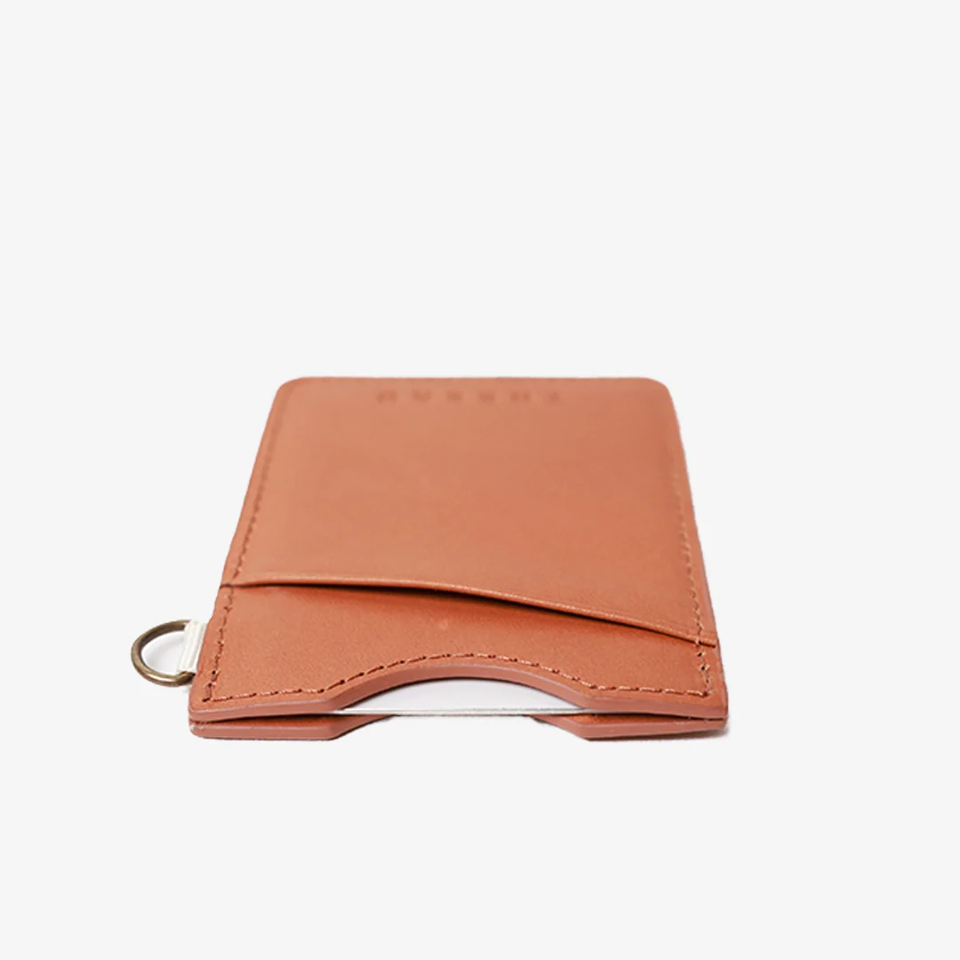 Sawyer Olive - Vertical Leather Wallet - Image 4