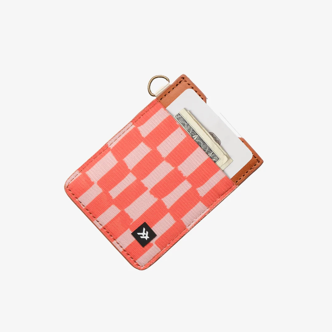 Scout Peach - Vertical Leather Wallet - Image 3