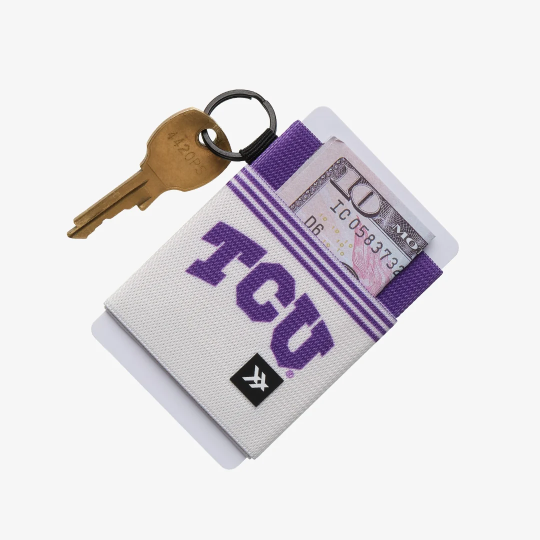 TCU White - Elastic Wallet - Image 2