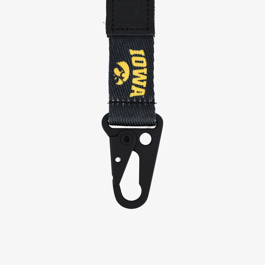 University of Iowa Black - Keychain Clip - Image 2
