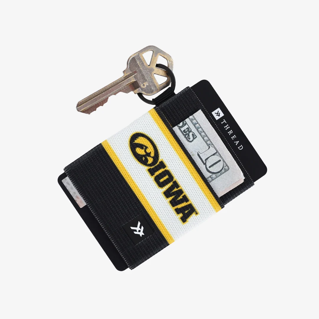 University of Iowa Stripes - Elastic Wallet - Image 2