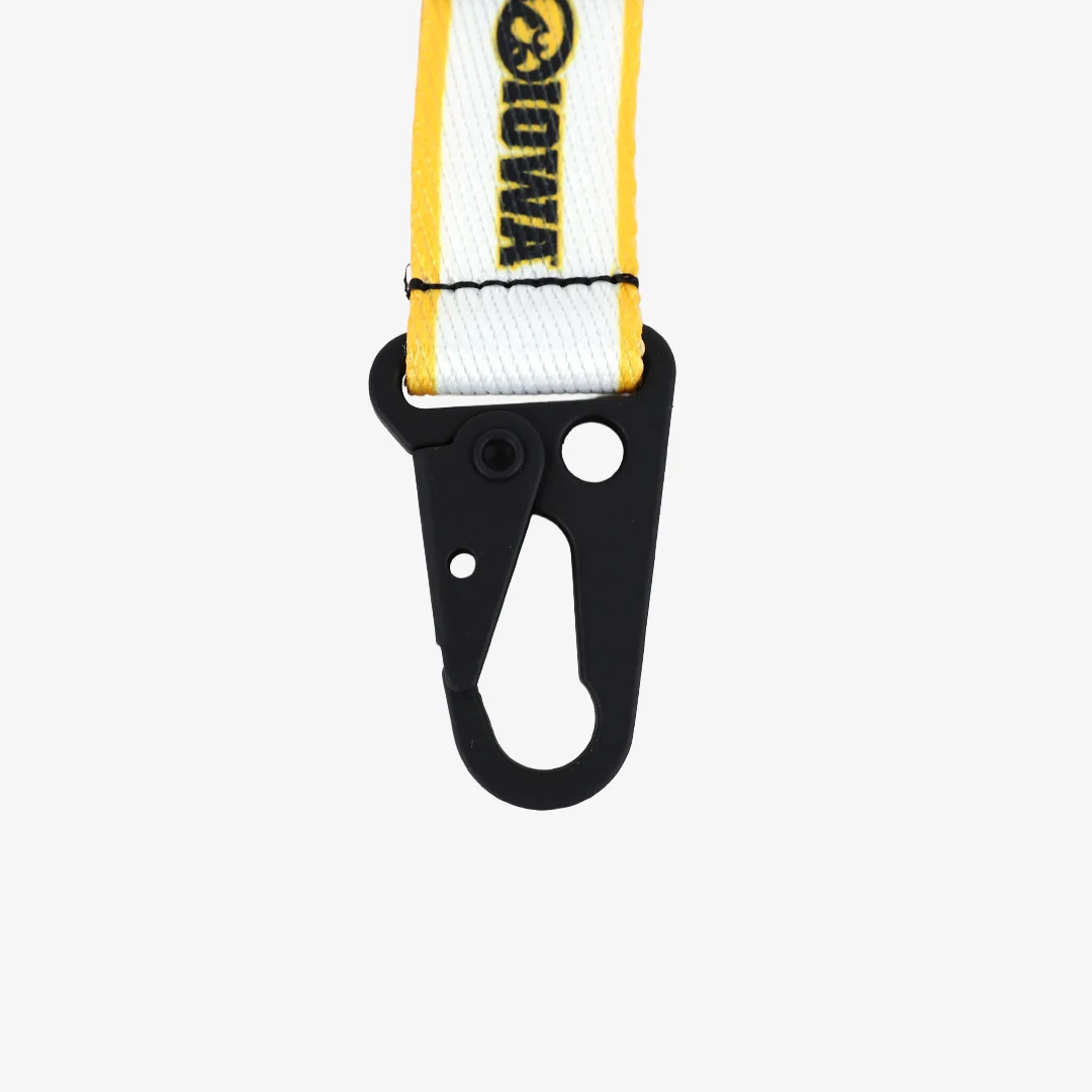 University of Iowa Stripes - Keychain Clip - Image 2