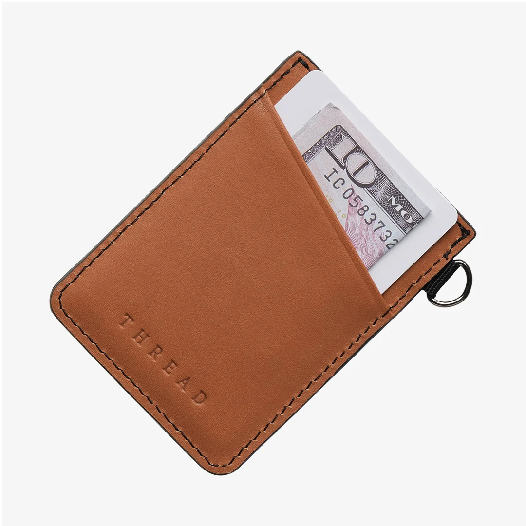 University of Miami Green - Vertical Leather Wallet - Image 3