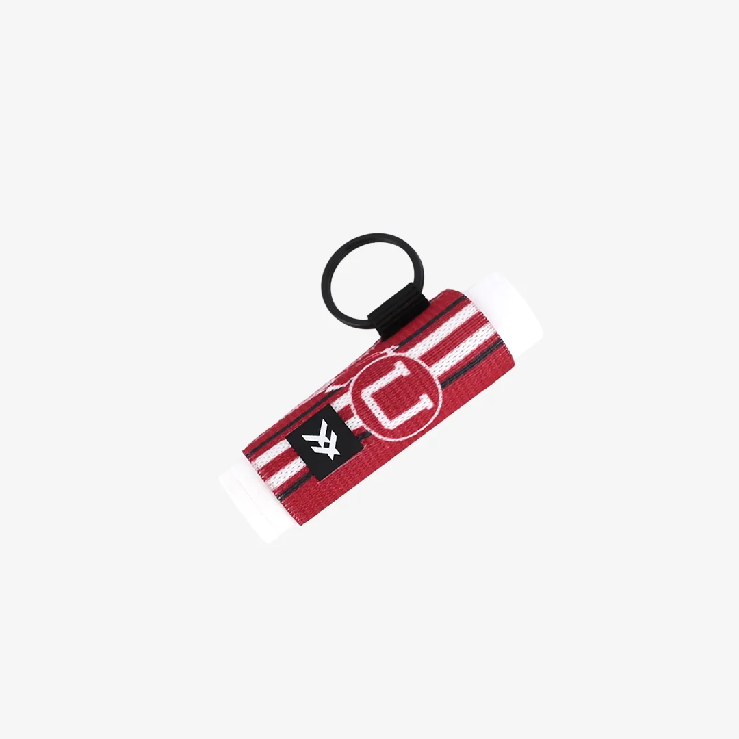 UofU Feather Red - Chapstick Holder Keychain - Image 2