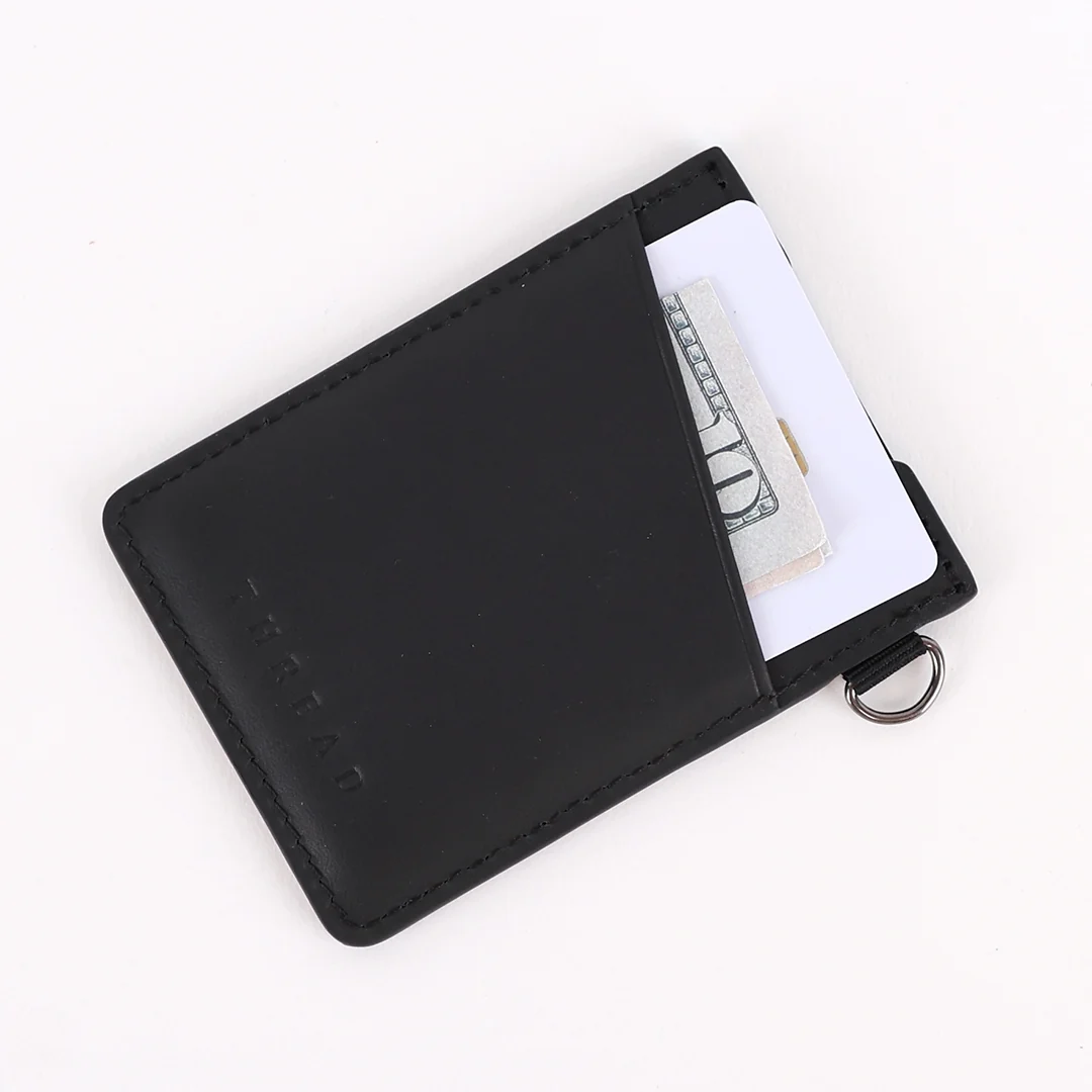 UofU Feather Red - Vertical Leather Wallet - Image 2