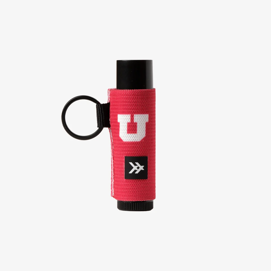 UofU Red - Chapstick Holder Keychain - Image 2