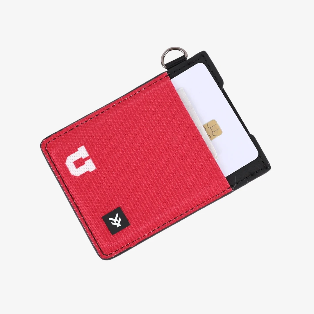 UofU Red - Vertical Leather Wallet - Image 3
