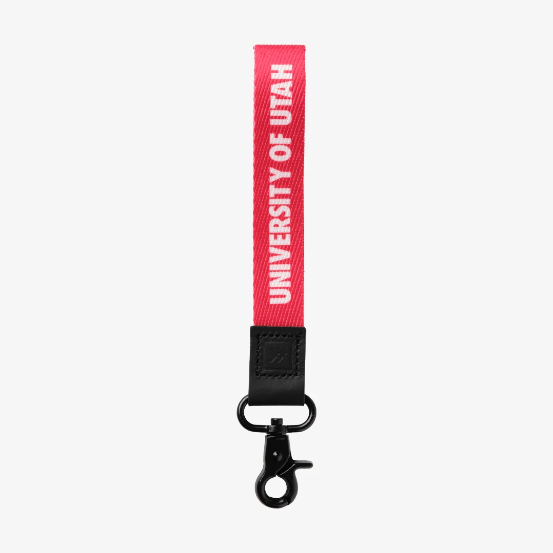 UofU Red - Wristlet Keychain