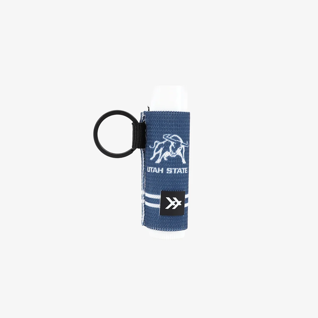 USU Bull - Chapstick Holder Keychain - Image 2
