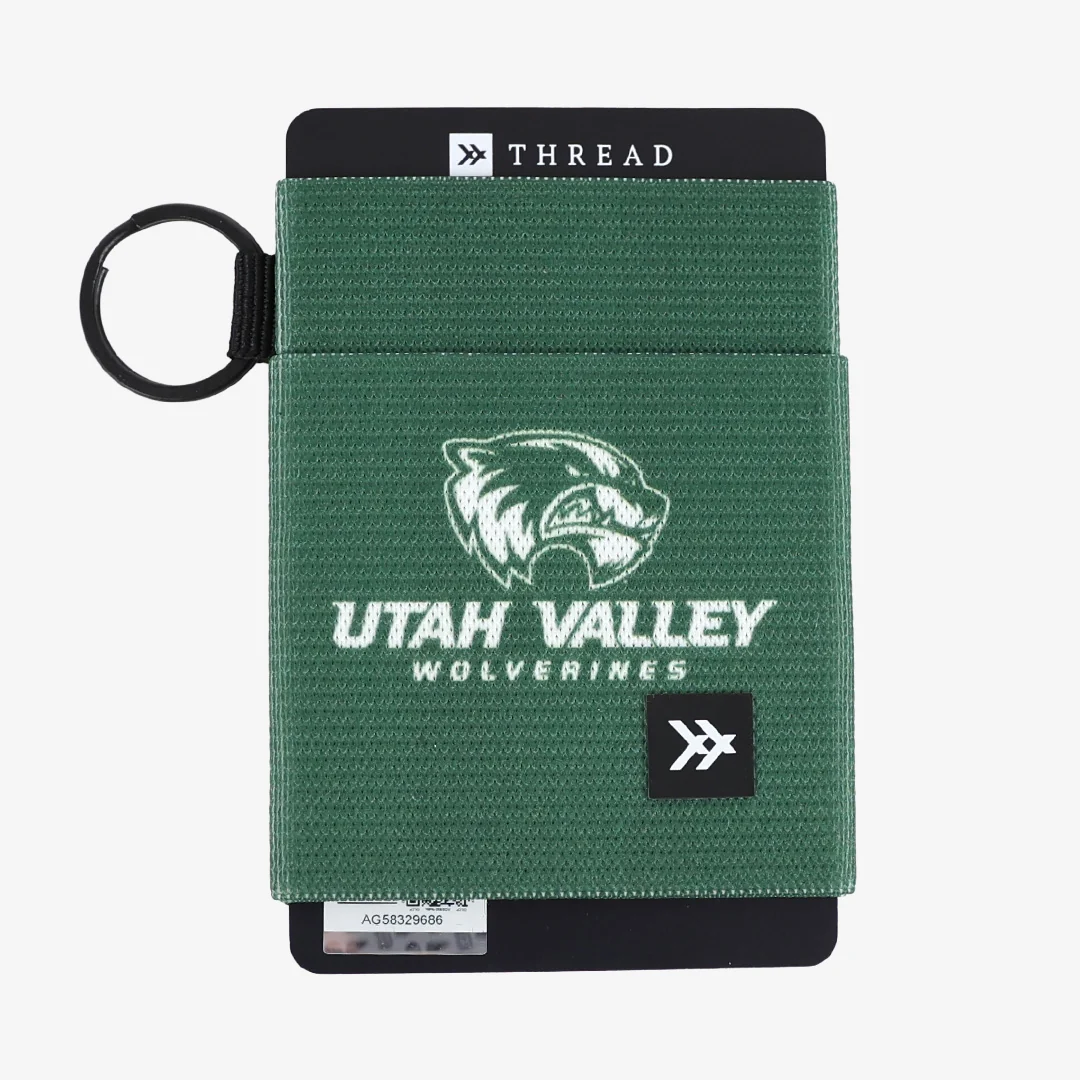 UVU Green - Elastic Wallet